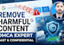 remove copyright infringement, leaked content, dmca violations, harmful online